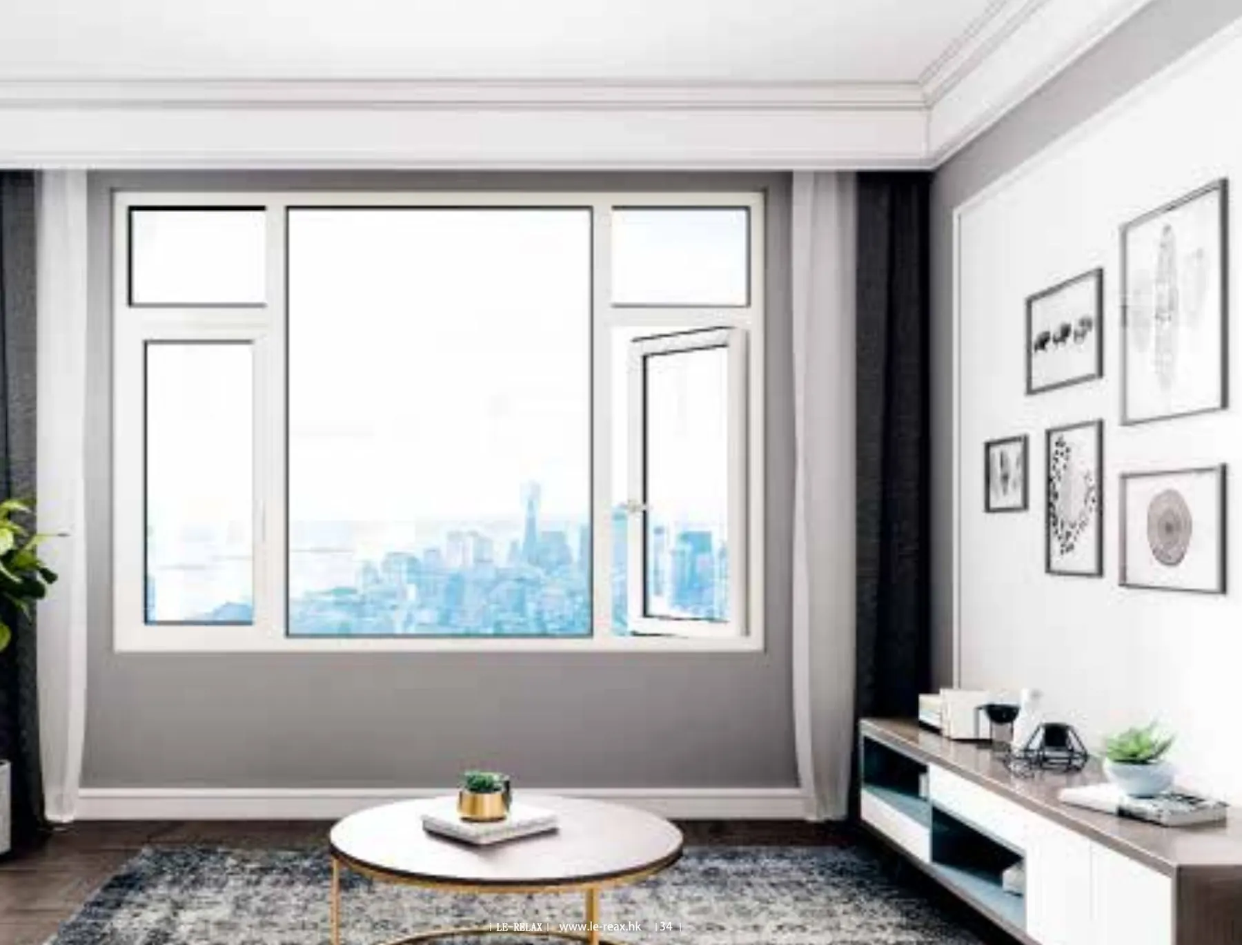 LE-RELAX casement window