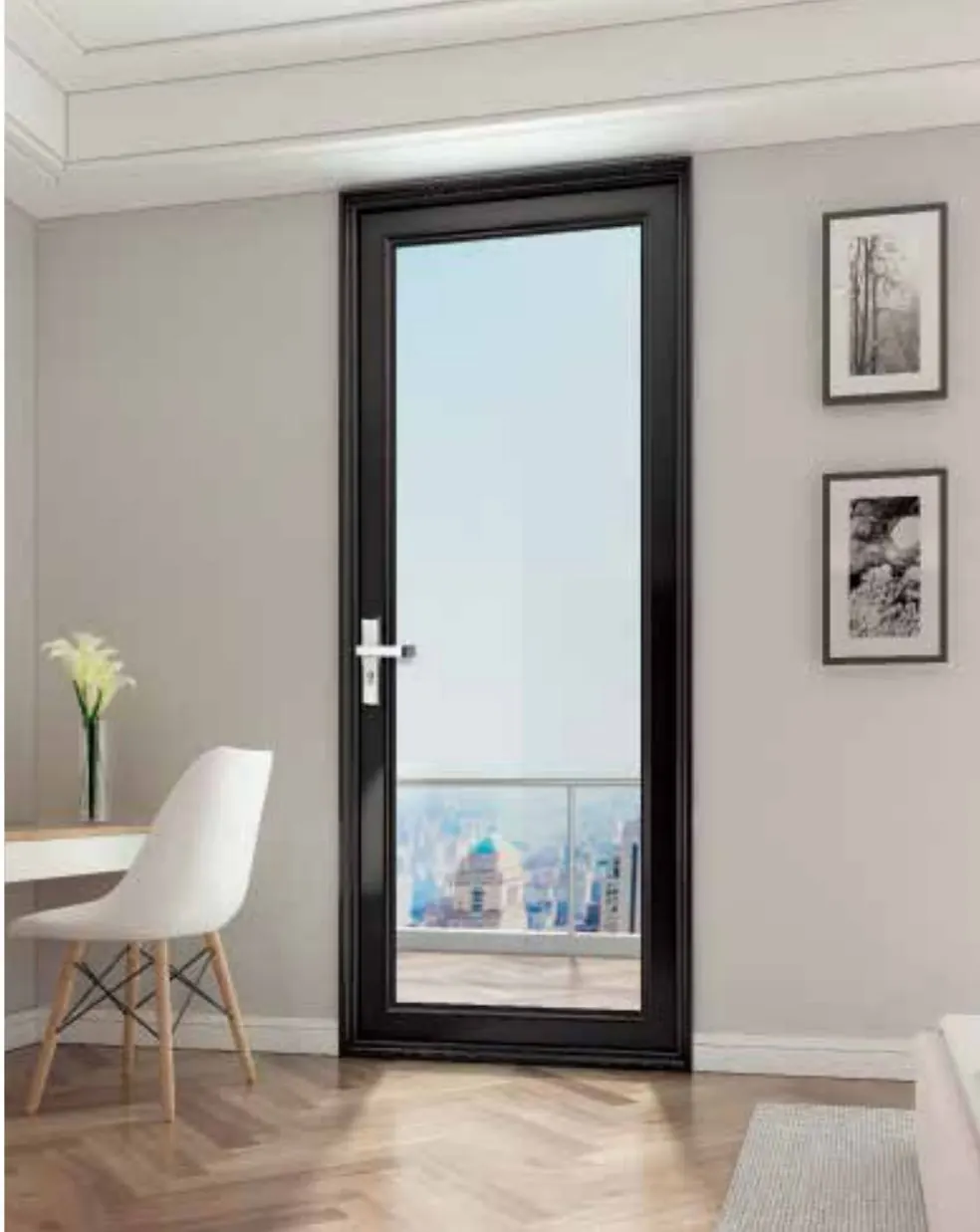 90 series luxury hinged door